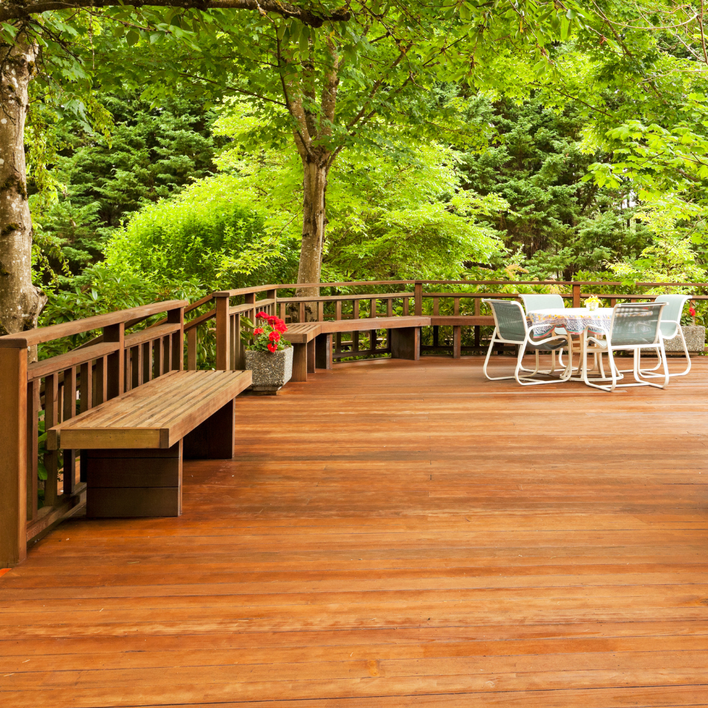 Decked Patios in Deeside